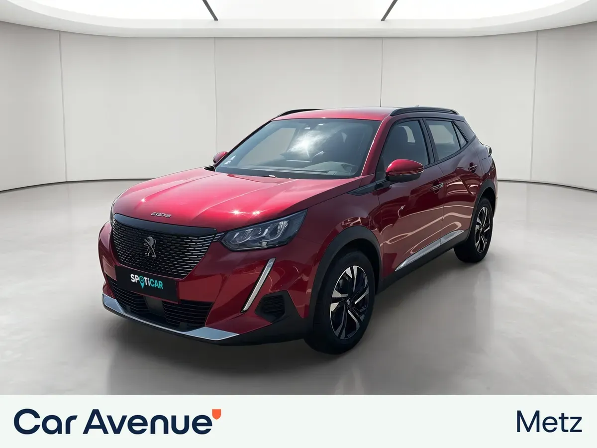 Peugeot 2008 rouge d'occasion