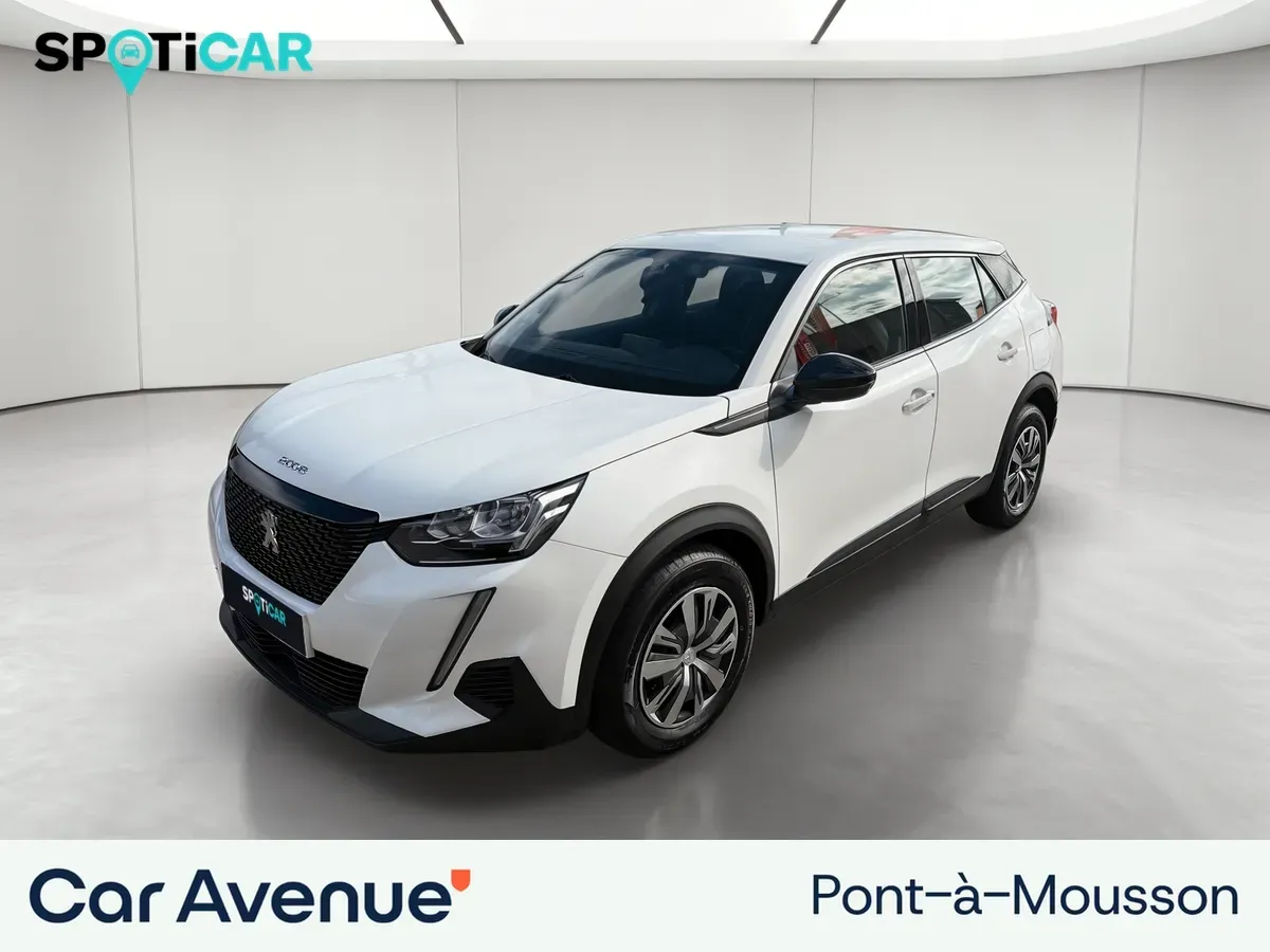 Peugeot 2008 teinte opaque blanc banquise d'occasion