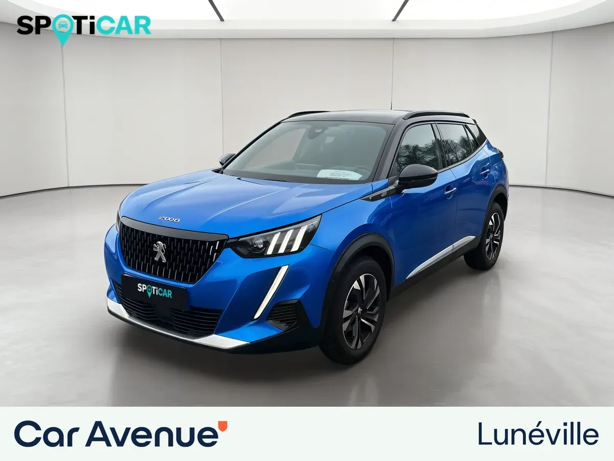 Peugeot 2008 bleu d'occasion