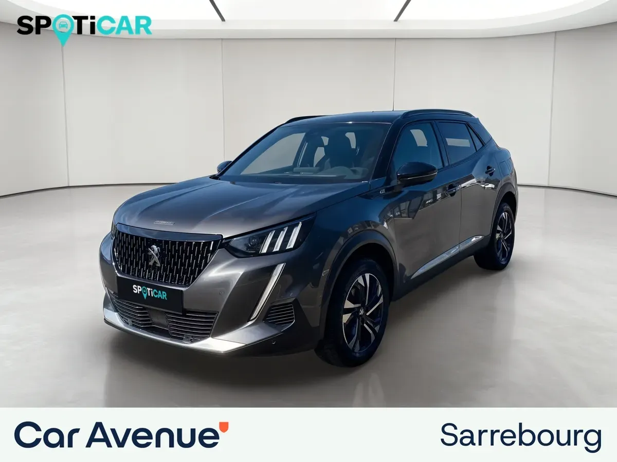 Peugeot 2008 gris d'occasion