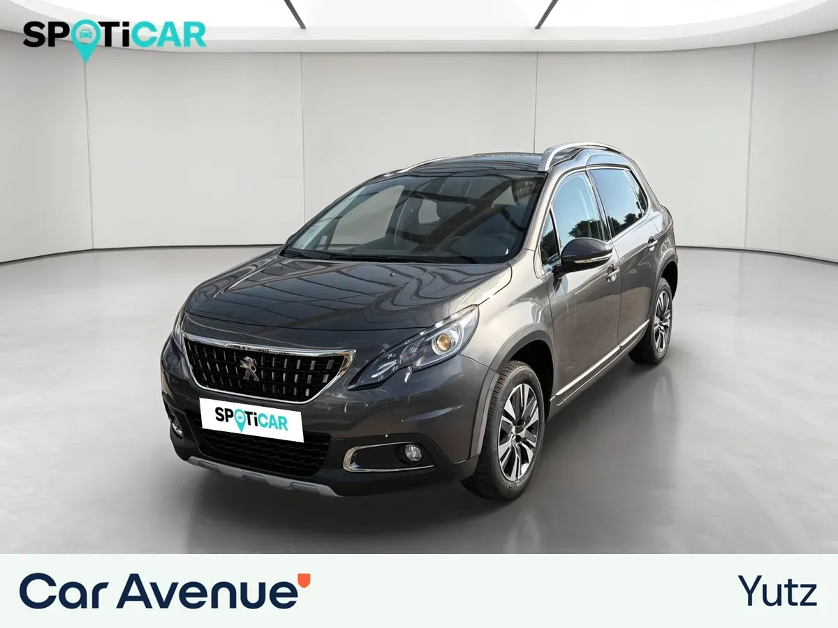 Peugeot 2008 gris d'occasion