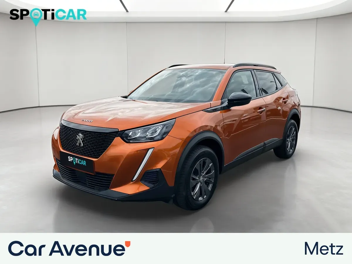 Peugeot 2008 orange fusion (m) d'occasion
