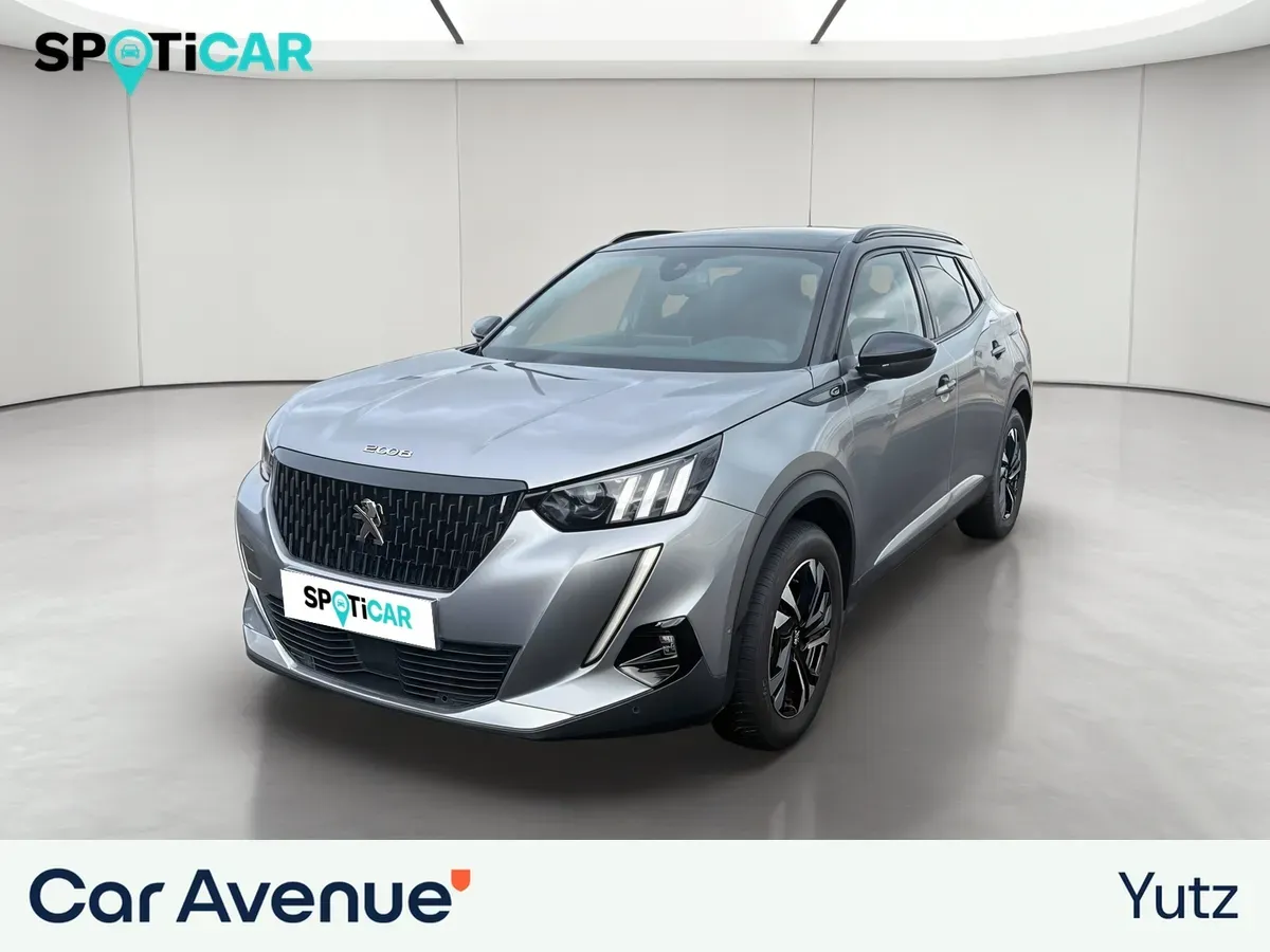 Peugeot 2008 gris d'occasion