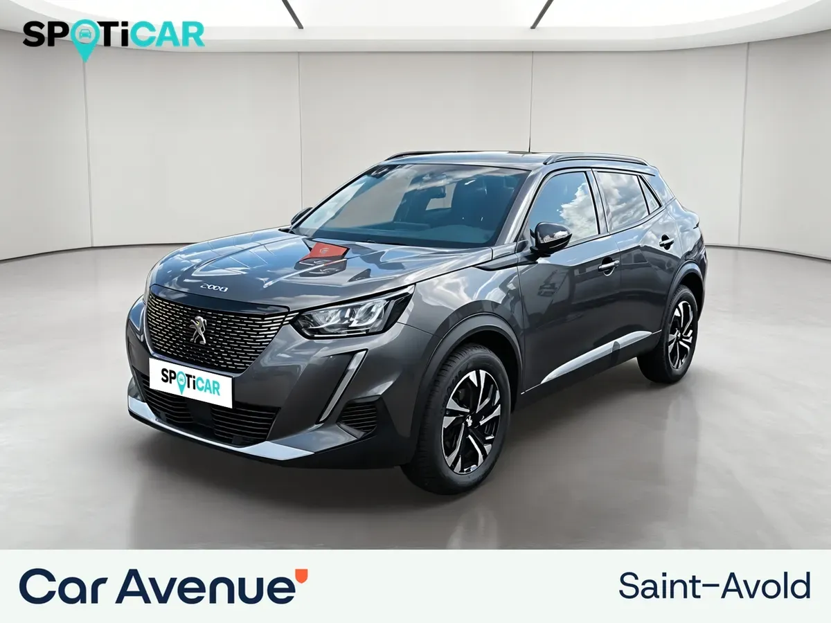 Peugeot 2008 p. m. gris platinium d'occasion