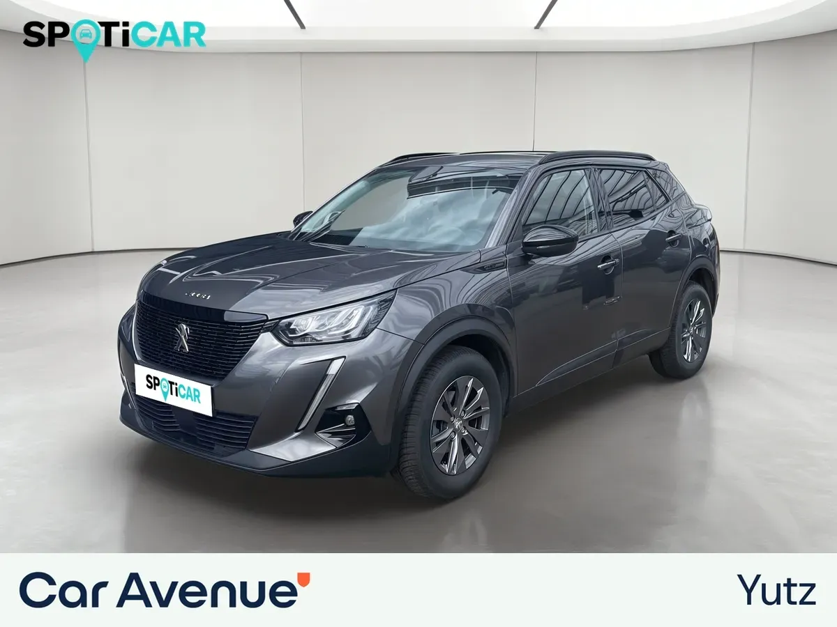Peugeot 2008 gris d'occasion