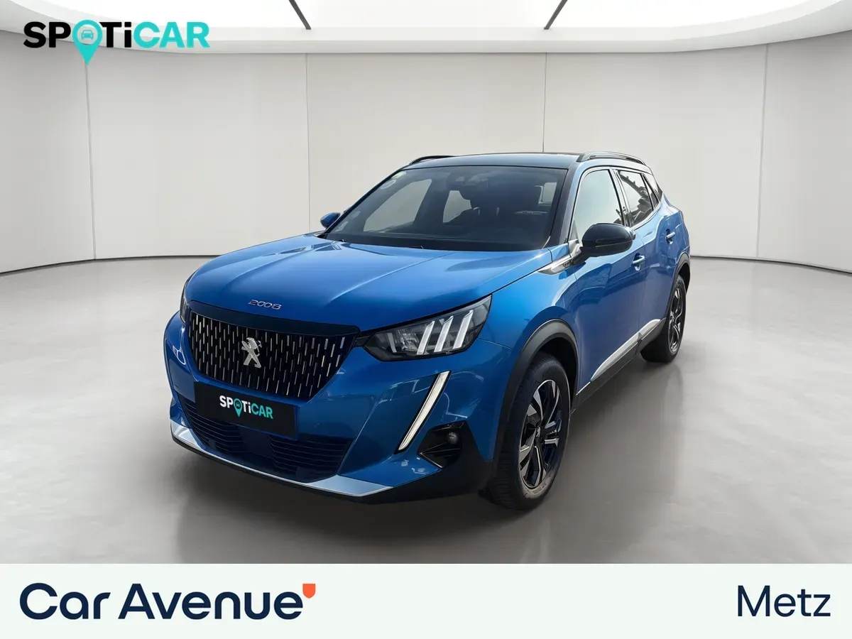 Peugeot 2008 p. tri-couches bleu vertigo d'occasion