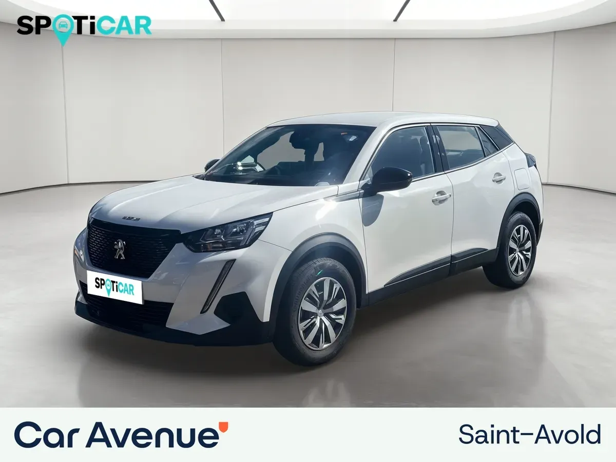 Peugeot 2008 teinte opaque blanc banquise d'occasion