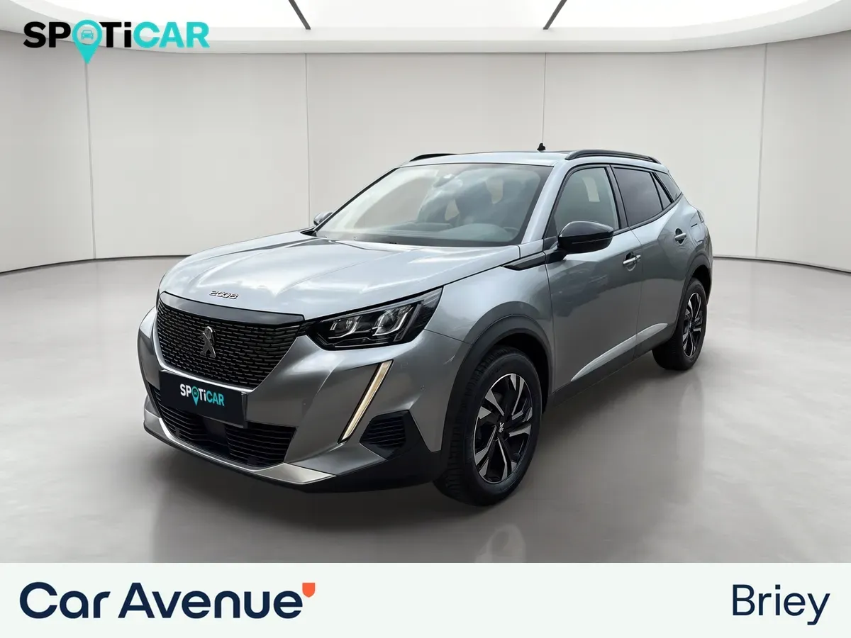 Peugeot 2008 gris d'occasion