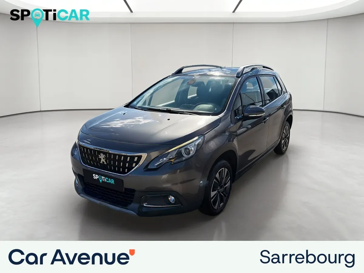Peugeot 2008 gris d'occasion