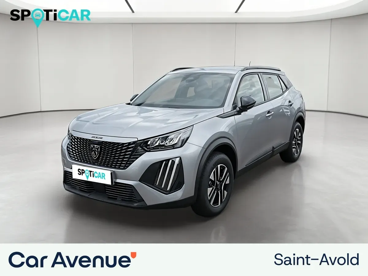 Peugeot 2008 gris d'occasion