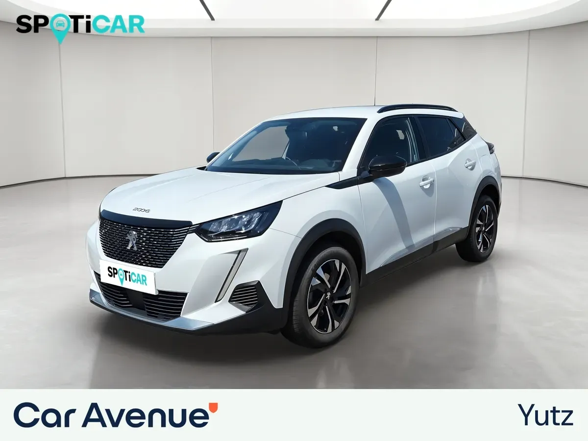 Peugeot 2008 teinte opaque blanc banquise d'occasion