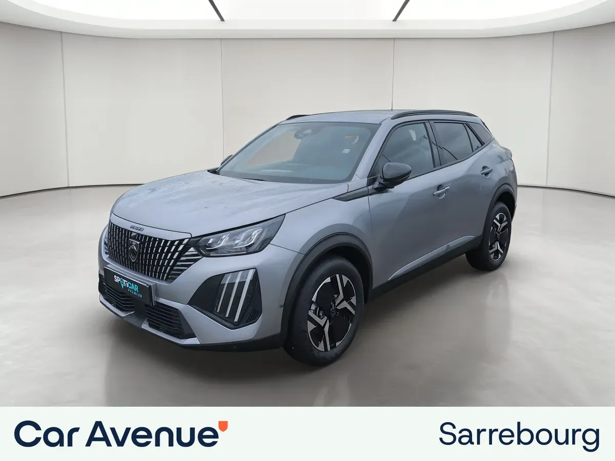 Peugeot 2008 gris d'occasion