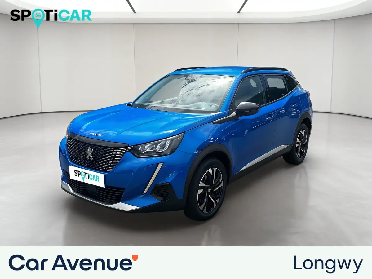 Peugeot 2008 bleu d'occasion