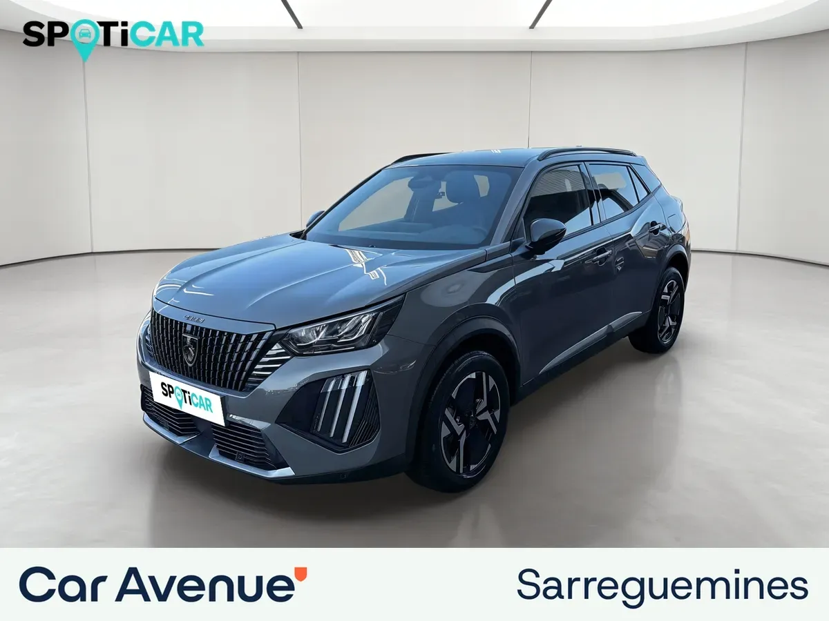Peugeot 2008 gris d'occasion