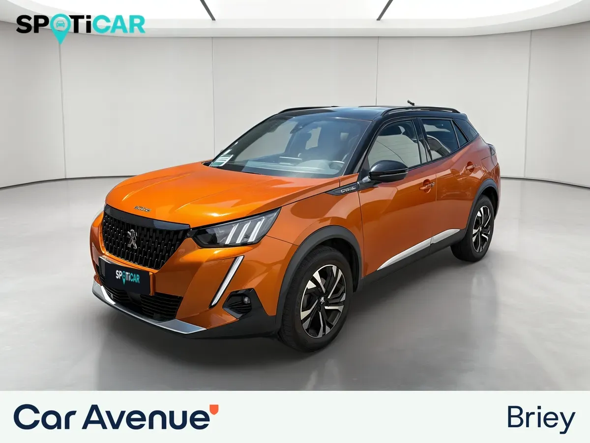 Peugeot 2008 orange d'occasion