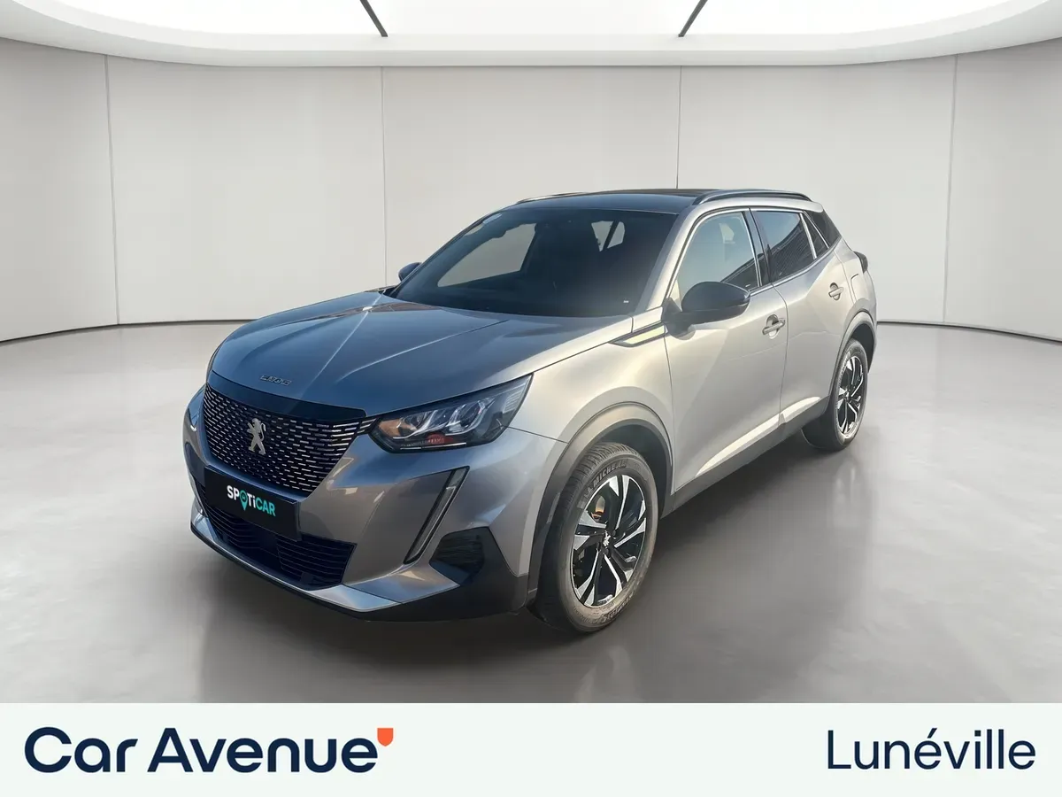 Peugeot 2008 gris d'occasion