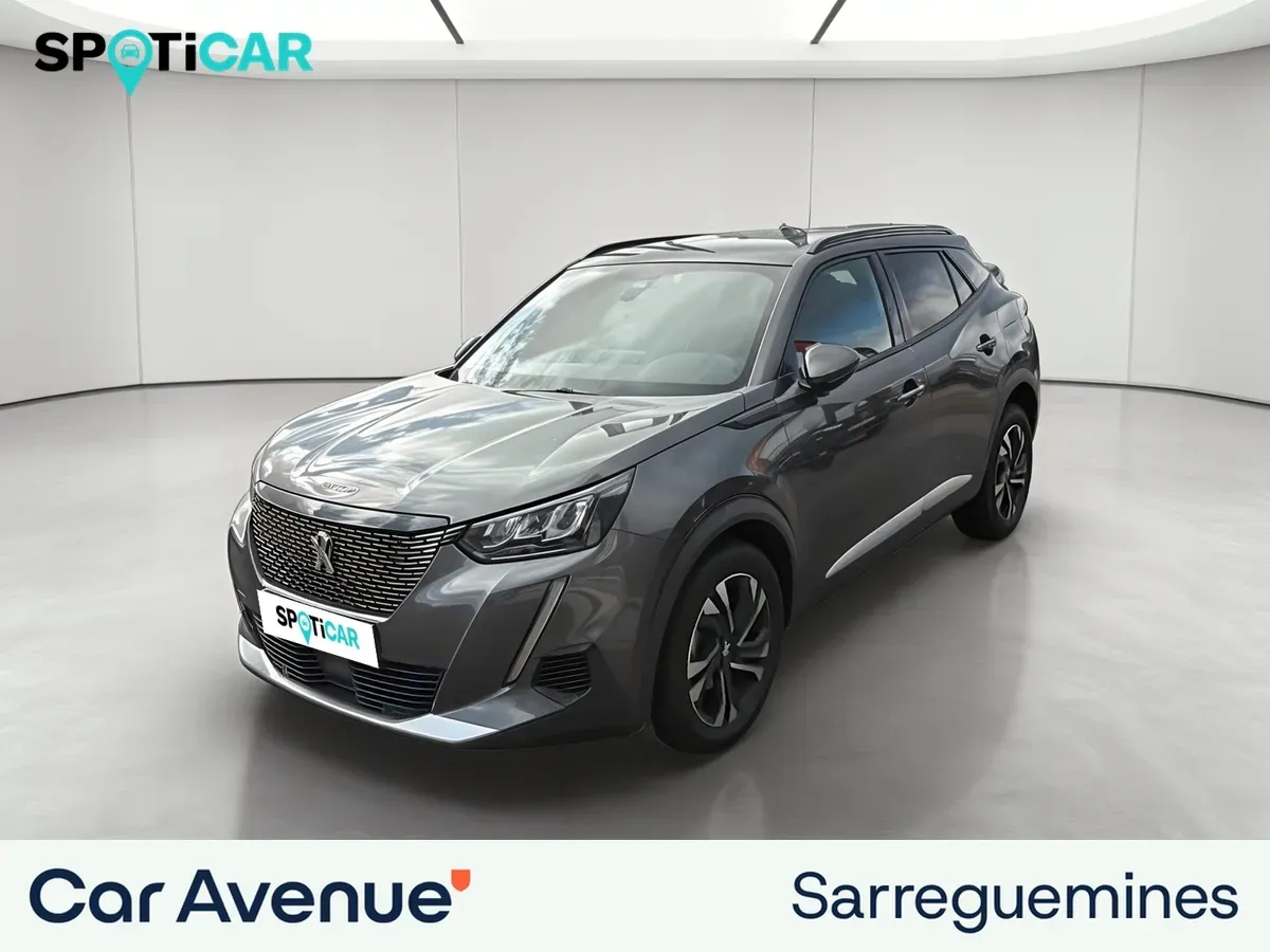 Peugeot 2008 gris d'occasion