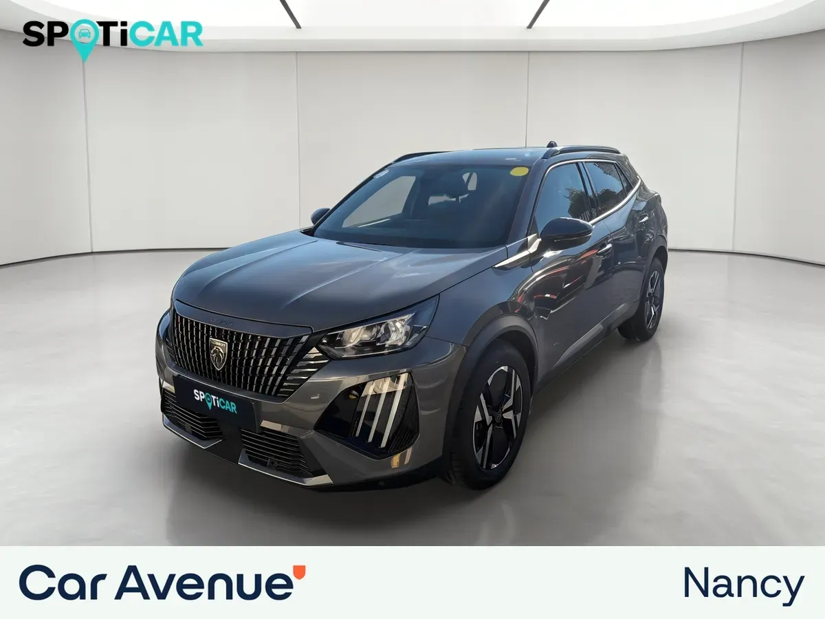 Peugeot 2008 gris d'occasion