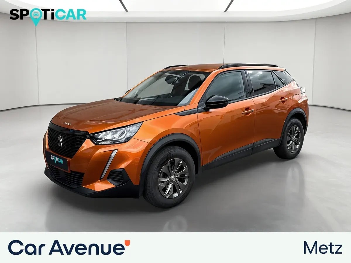 Peugeot 2008 orange fusion (m) d'occasion