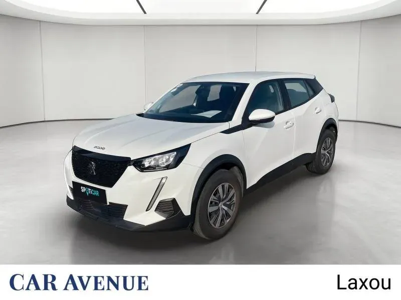 Peugeot 2008 blanc banquise (o) d'occasion