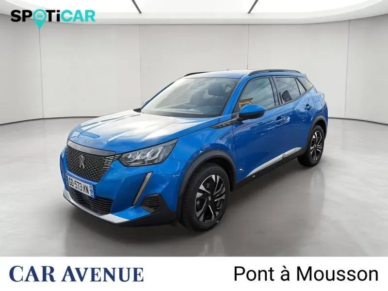 Peugeot 2008 bleu vertigo (s) d'occasion