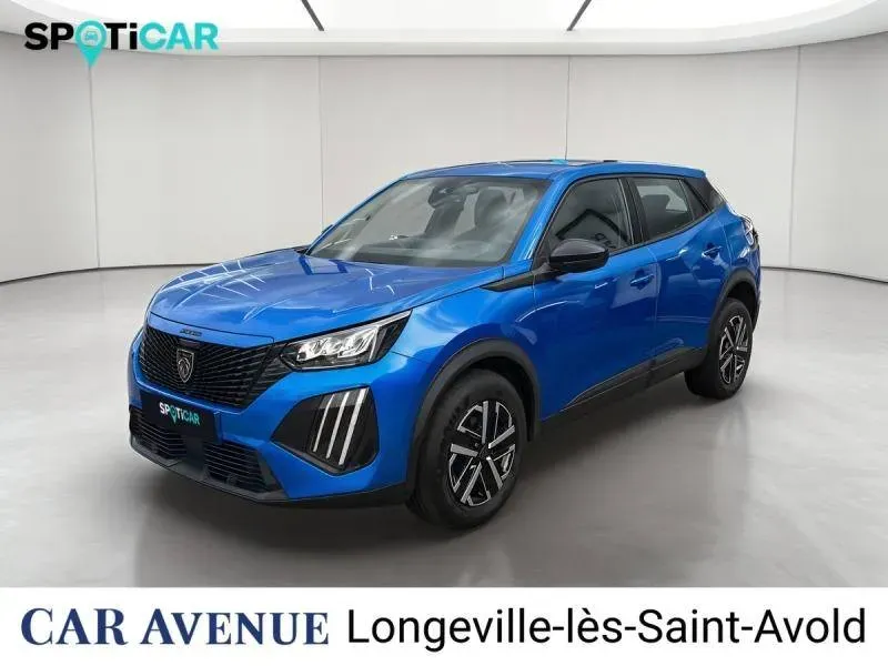 Peugeot 2008 bleu vertigo (s) d'occasion