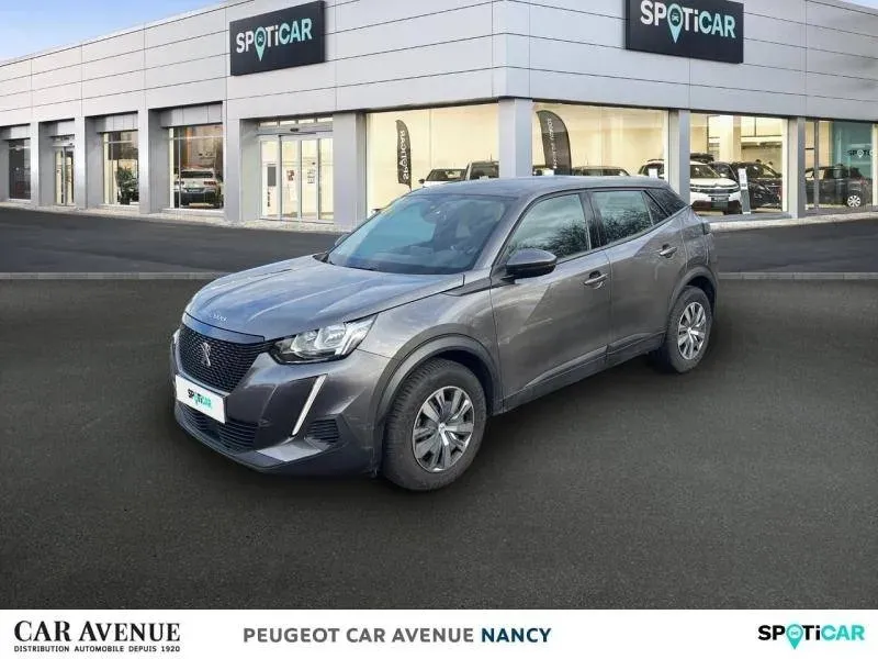 Peugeot 2008 gris platinium (m) d'occasion