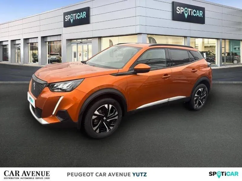 Peugeot 2008 orange fusion (m) d'occasion