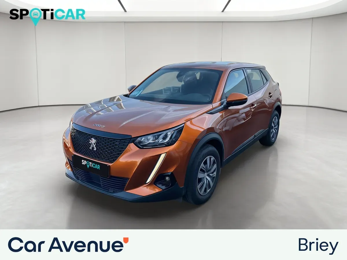 Peugeot 2008 orange fusion (m) d'occasion