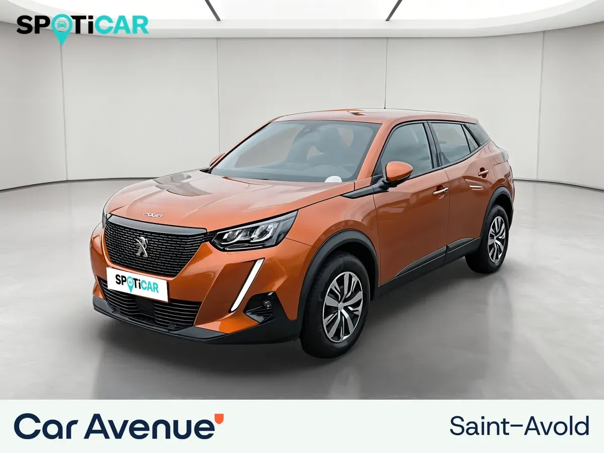 Peugeot 2008 marron d'occasion