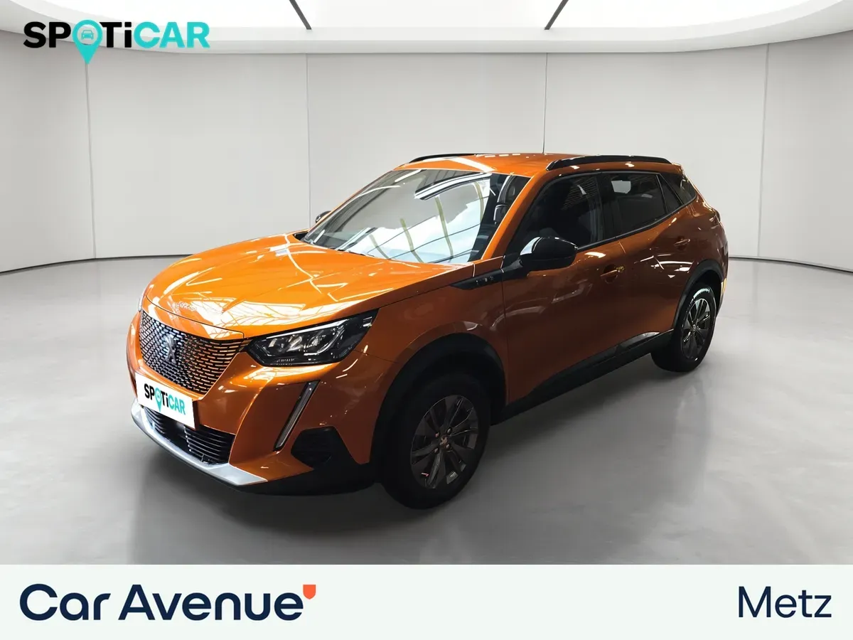 Peugeot 2008 ELECTRIQUE orange fusion (m) d'occasion