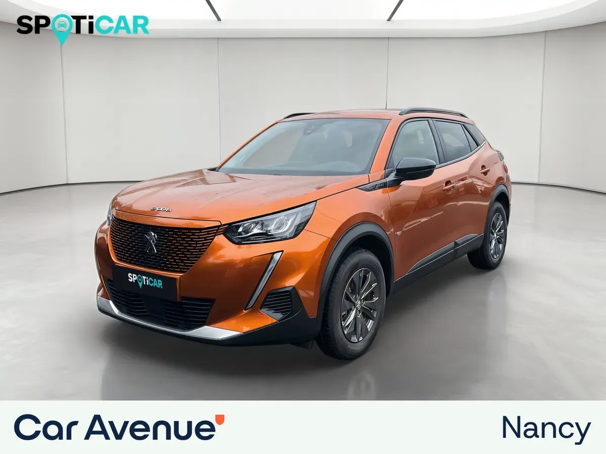 Peugeot 2008 ELECTRIQUE orange d'occasion