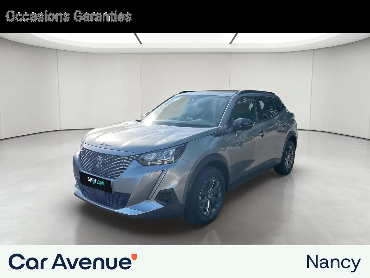 Peugeot 2008 ELECTRIQUE gris d'occasion