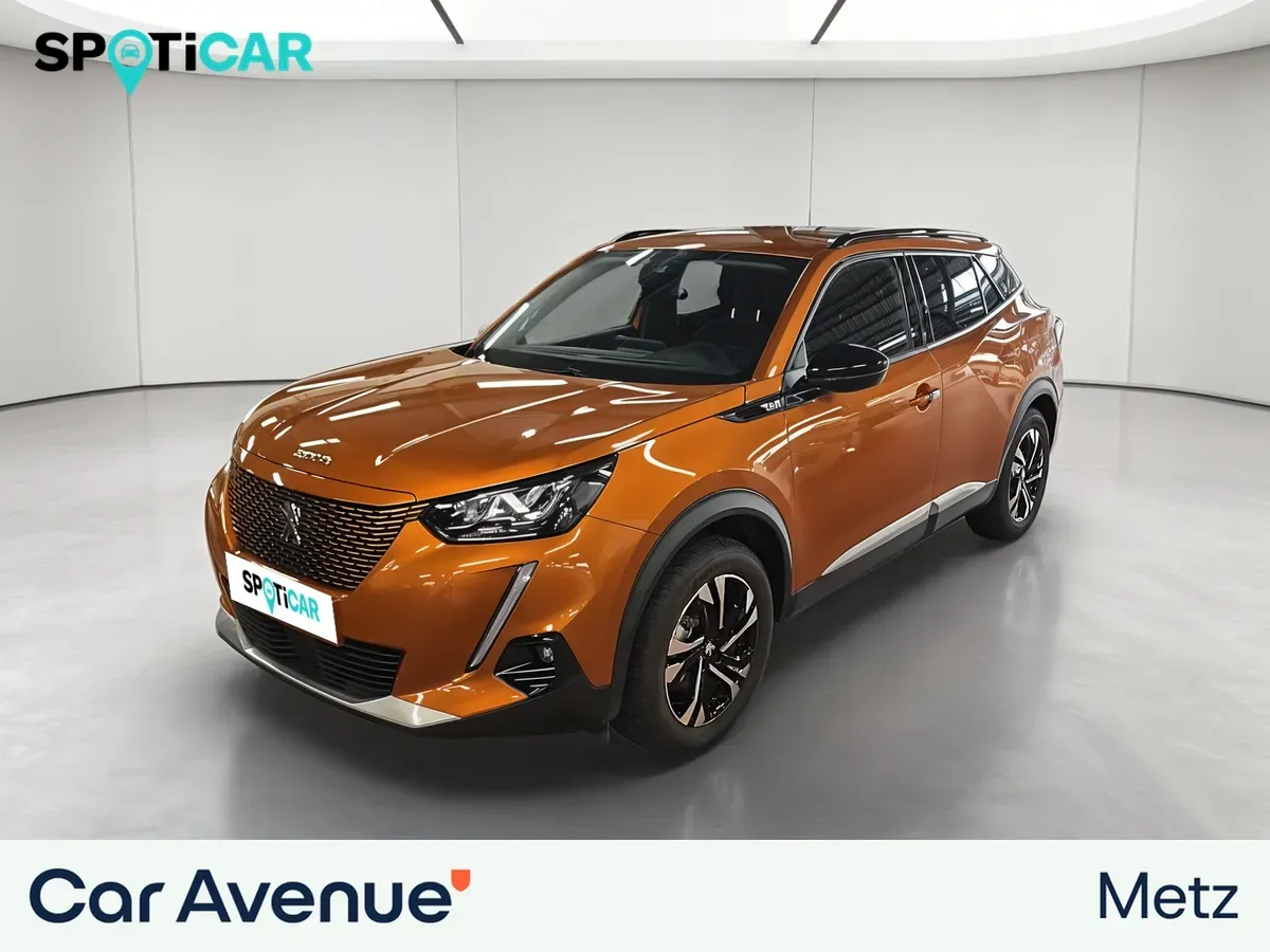 Peugeot 2008 ELECTRIQUE orange fusion (m) d'occasion