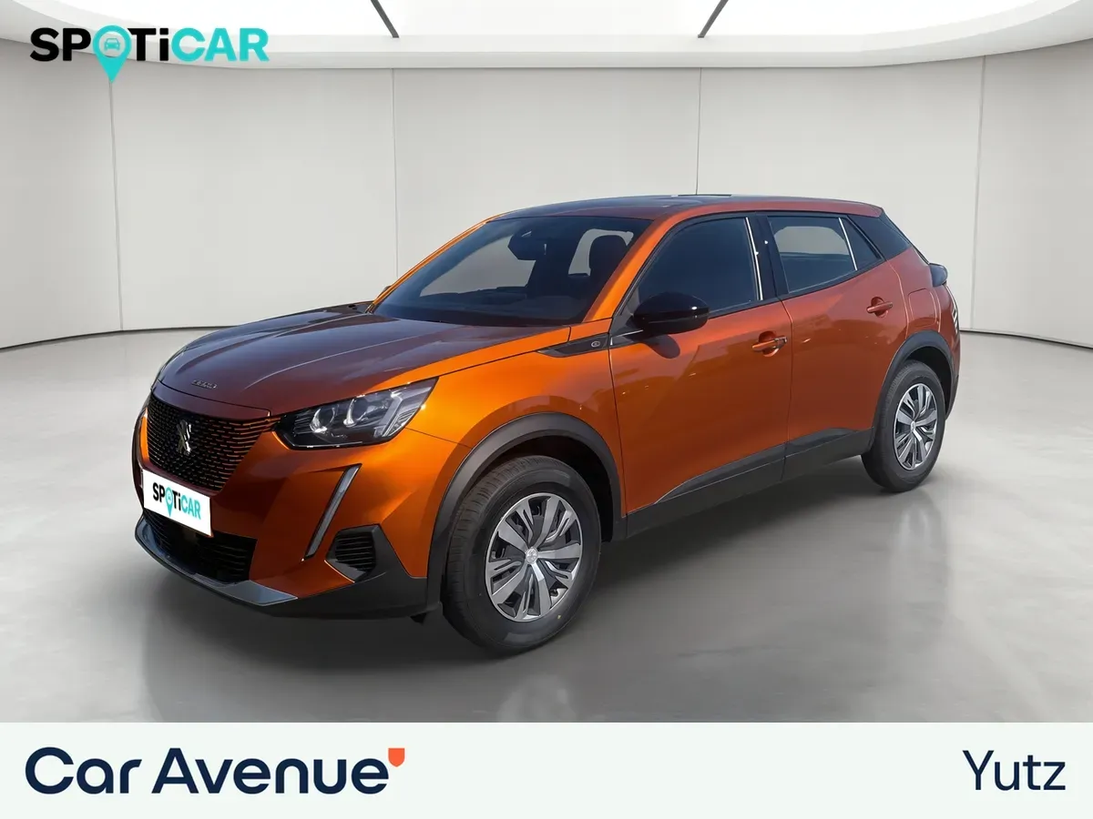 Peugeot 2008 ELECTRIQUE teinte m. orange fusion d'occasion