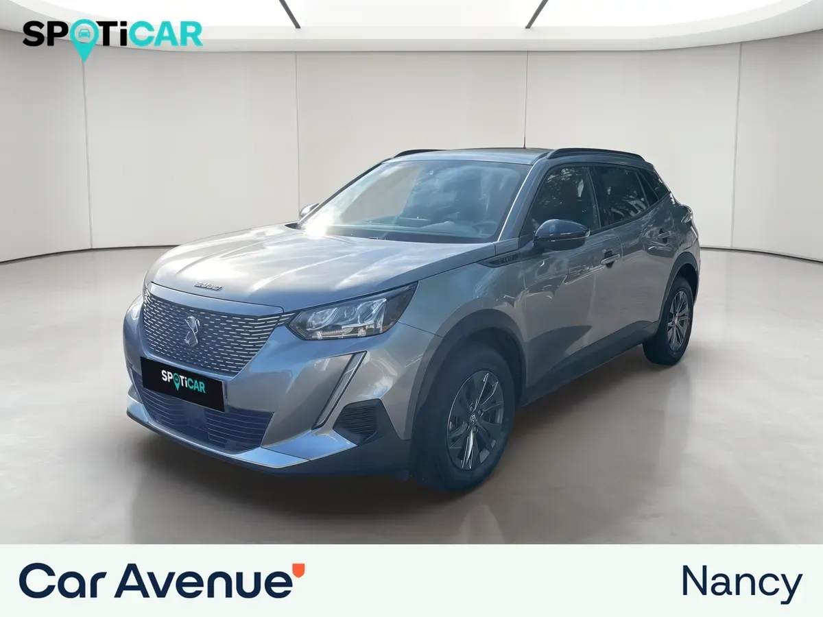 Peugeot 2008 ELECTRIQUE gris d'occasion