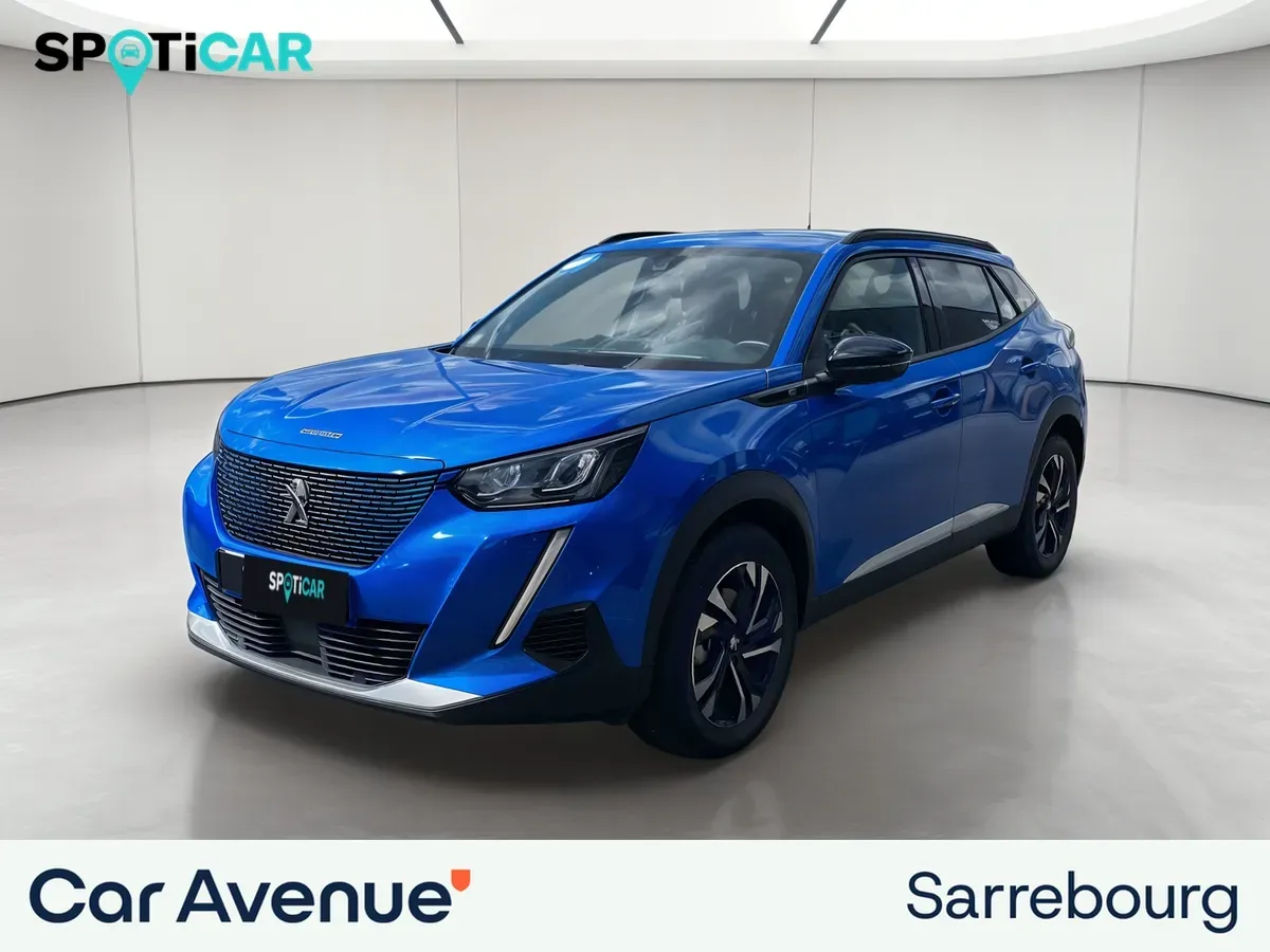 Peugeot 2008 bleu d'occasion