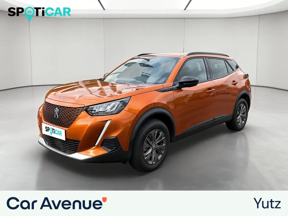 Peugeot 2008 teinte m. orange fusion d'occasion