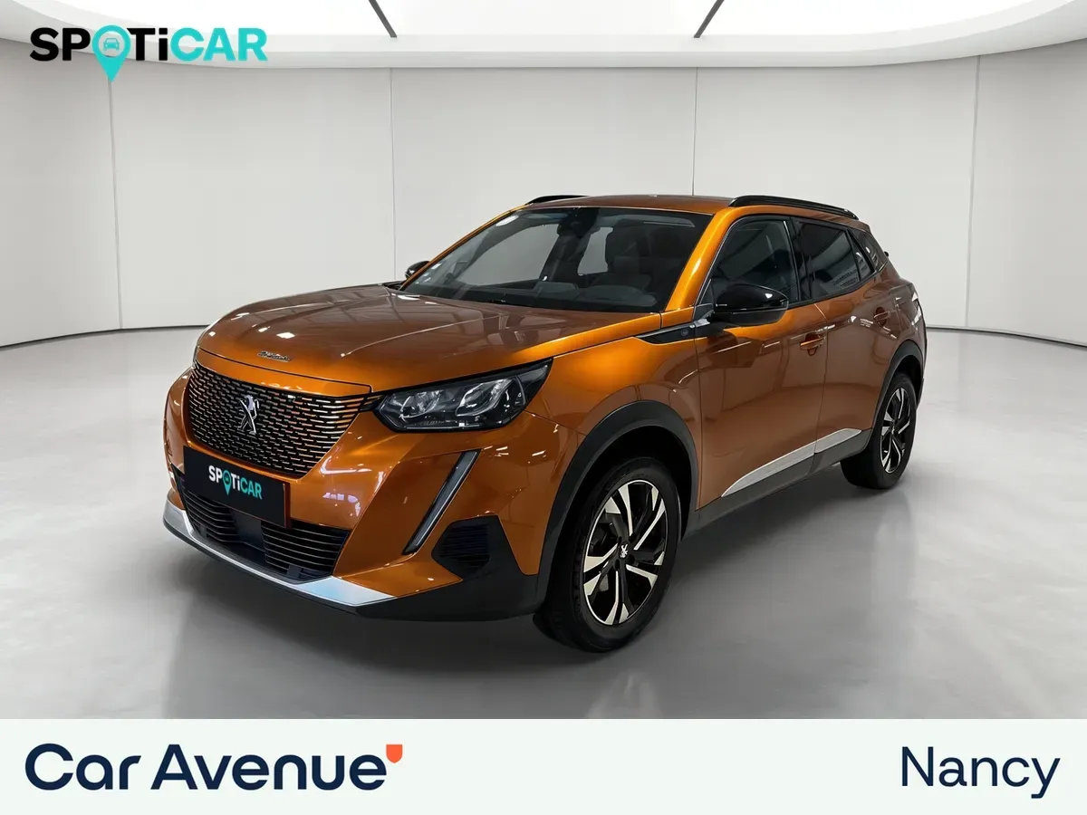 Peugeot 2008 ELECTRIQUE orange d'occasion