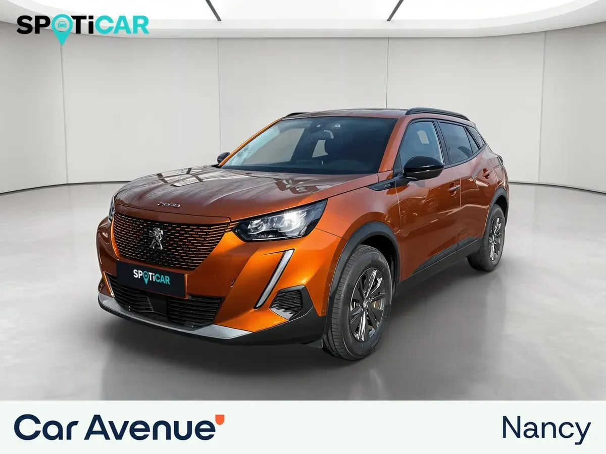 Peugeot 2008 ELECTRIQUE orange fusion (m) d'occasion
