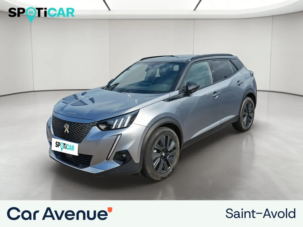 Peugeot 2008 ELECTRIQUE gris d'occasion