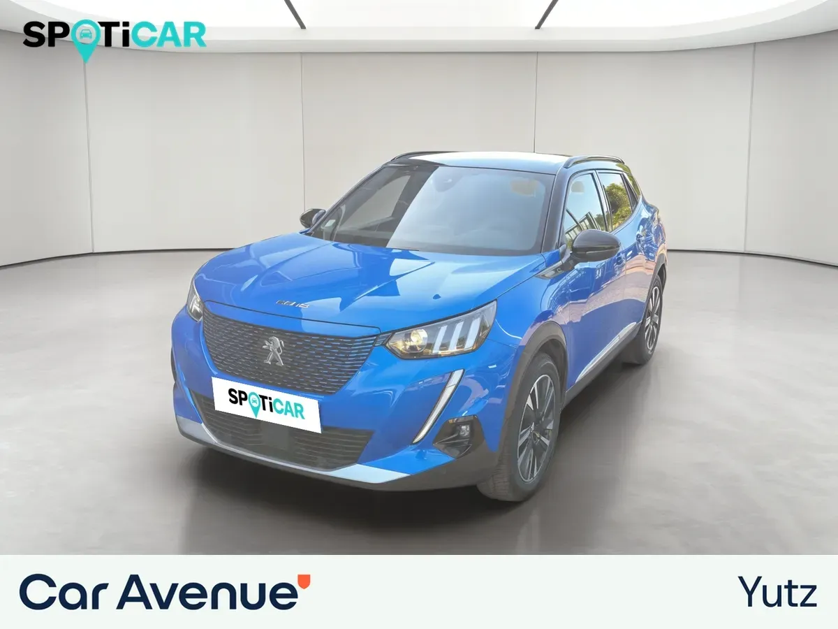 Peugeot 2008 ELECTRIQUE p. tri-couches bleu vertigo d'occasion