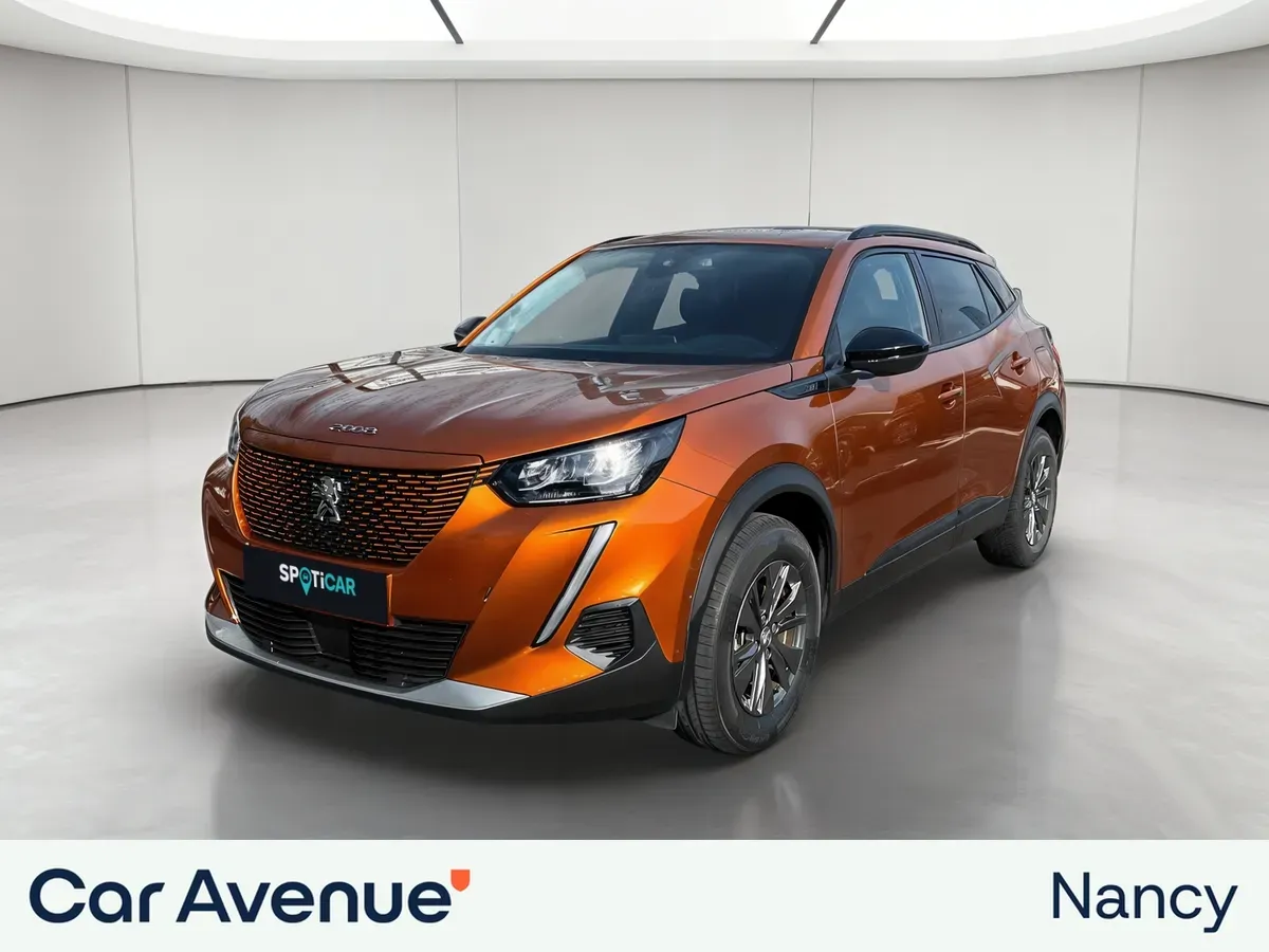 Peugeot 2008 ELECTRIQUE orange fusion (m) d'occasion