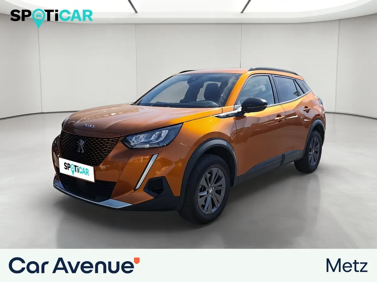 Peugeot 2008 orange d'occasion