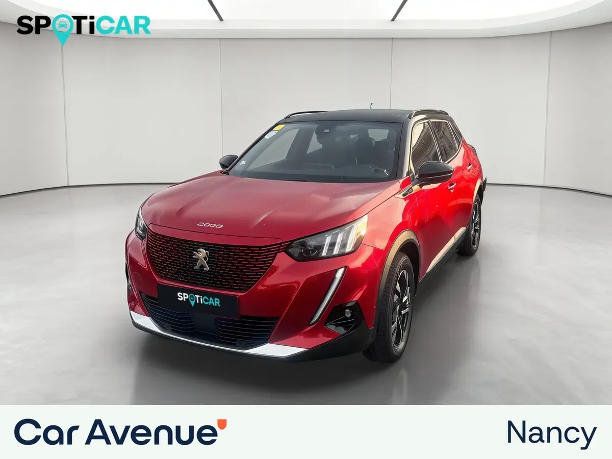 Peugeot 2008 rouge d'occasion