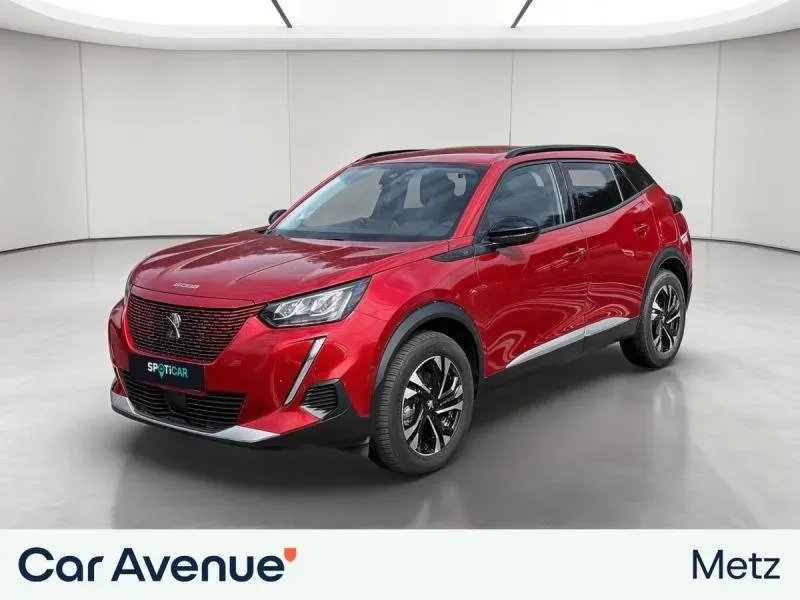Peugeot 2008 ELECTRIQUE rouge elixir (s) d'occasion