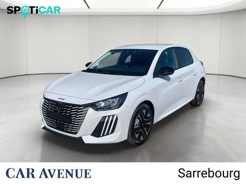 Peugeot 208 blanc okenite (m) neuf