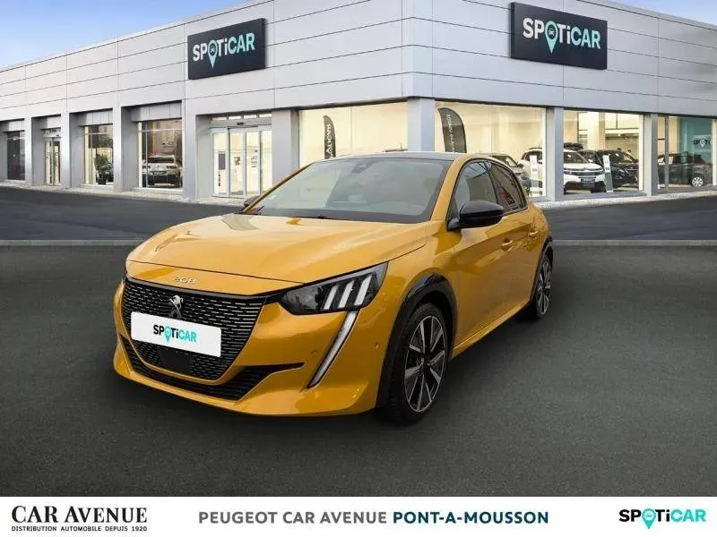 Peugeot 208 jaune faro (m) d'occasion