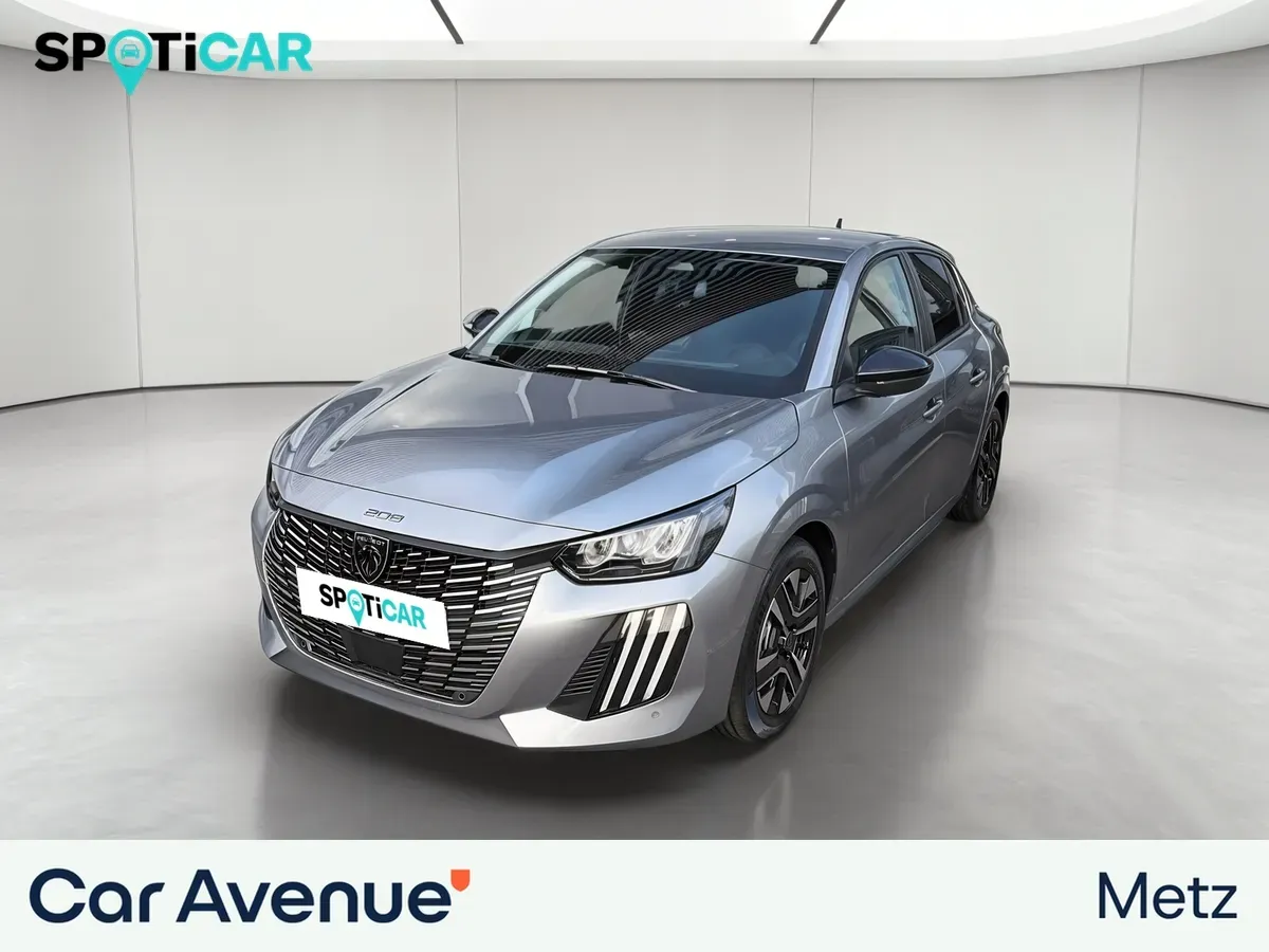 Peugeot 208 gris artense (m) neuf