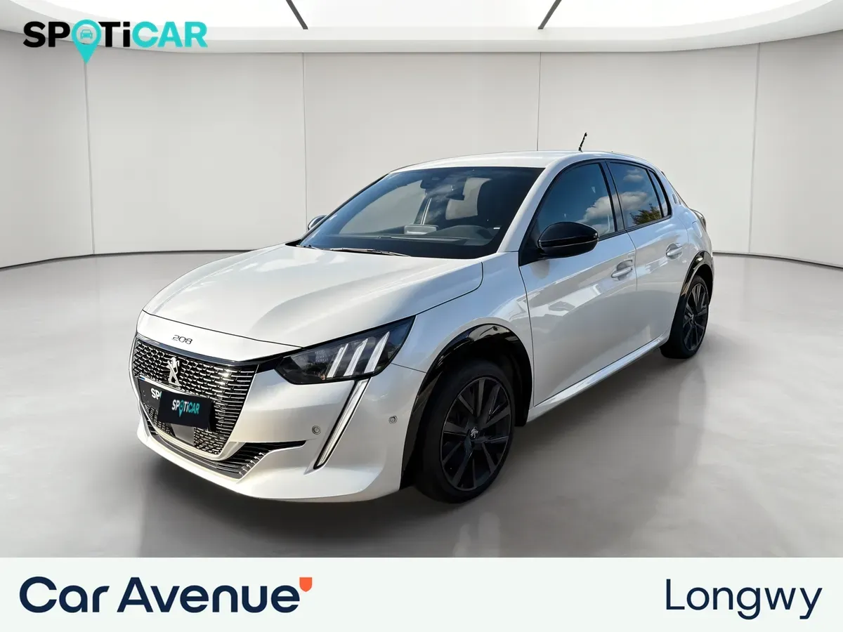 Peugeot 208 blanc d'occasion